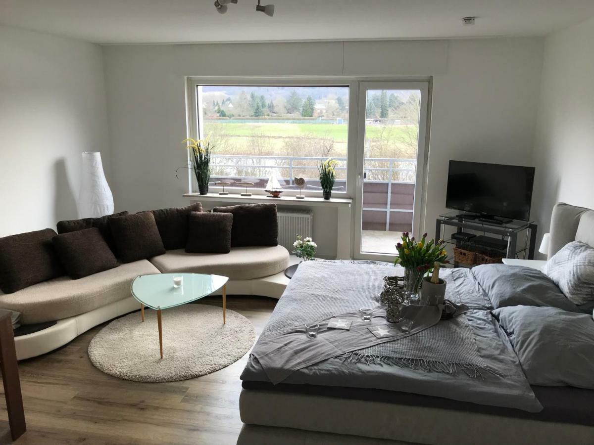 האמלן Ferienwohnung Weserblick-Hameln מראה חיצוני תמונה